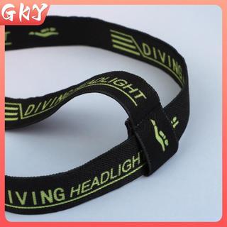 Đèn pha lặn GKY có thể sạc lại Đèn pha chống nước Đèn pin Led siêu nhẹ Đèn pin câu cá GKY