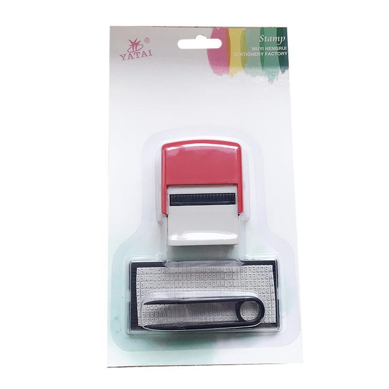 Newsmallbrains Bộ Tem Cao Su DIY Tùy Chỉnh Cá Tính Tự Mực Địa Chỉ Kinh Doanh Tên Số Chữ Tem Thủ Công Mỹ Nghệ Pring Tem Cao Su NSB
