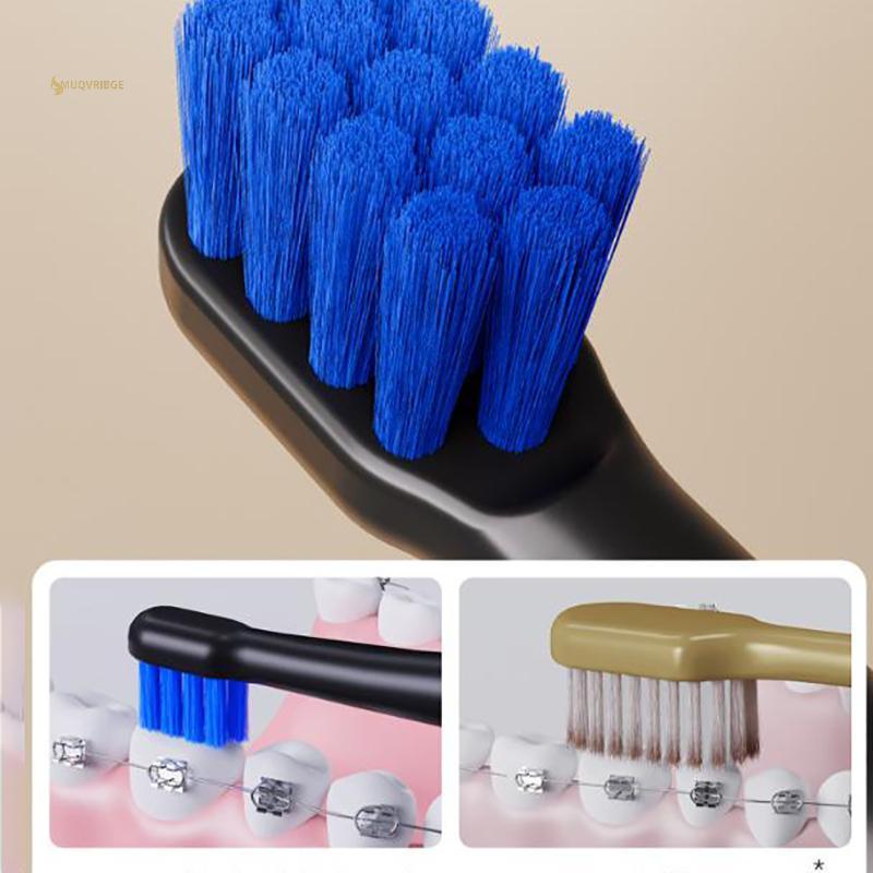 MUQV 1 chiếc đầu bàn chải nhỏ tuft, bàn chải kẽ răng, chăm sóc răng miệng