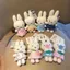 PS1 Miffy Thỏ Sang Trọng Quyến Rũ Dễ Thương Thỏ Trắng Móc Khóa Túi Mặt Dây Chuyền Quà Tặng Trang Trí SP1
