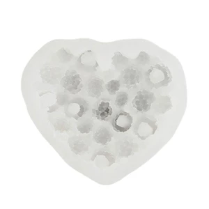 Cc Heart Raspberry Chocolate Khuôn Nướng Bánh Silicon Mousse Khuôn Làm Bánh Cho Gia Đình Tập Hợp Và Lễ Kỷ Niệm