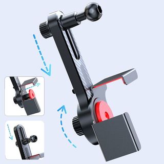 WEAVELYF Giá đỡ điện thoại ô tô từ tính 360° xoay, màn hình trung tâm, điều chỉnh góc, bảng điều khiển