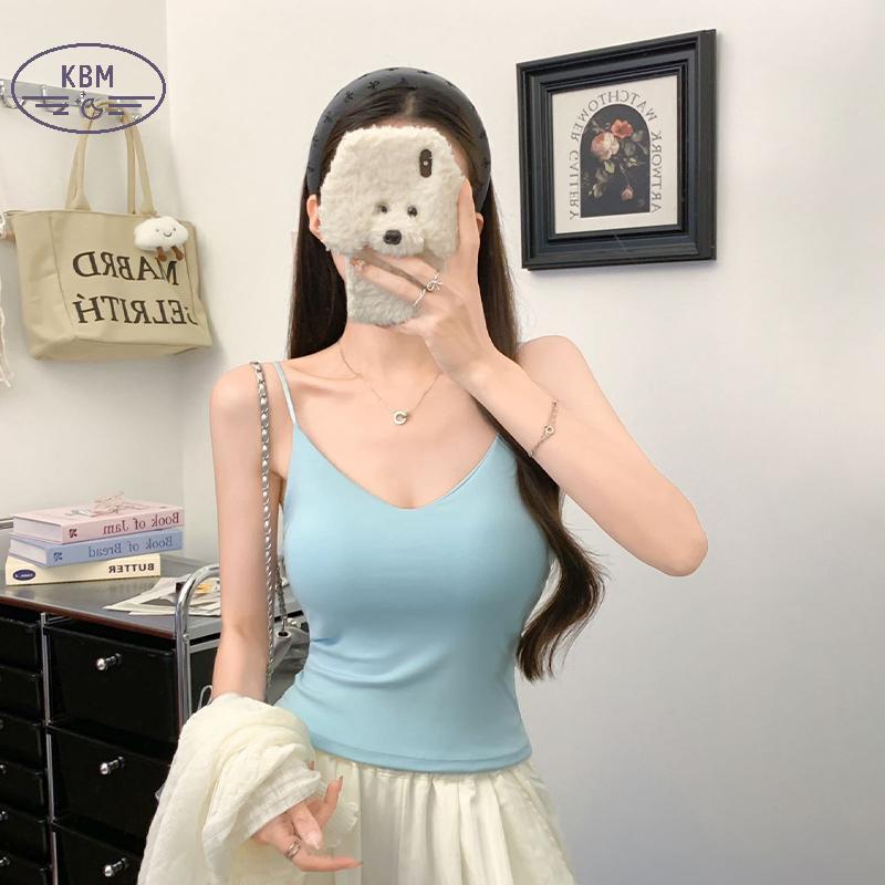 Áo Camisole Ren Chắp Vá Mùa Hè Phong Cách Y2K Cho Nữ
