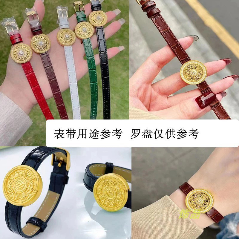 Kích Thước Nhỏ Vòng Đơn NATO Dây Đeo Đồng Hồ 8 Mm 10 Mm Một Vòng Dây Đeo Đồng Hồ Cho Nữ Nữ Kích Thước Cô Gái Trang Sức Đồng Hồ Vòng Tay Aligator Hoa Văn Tre
