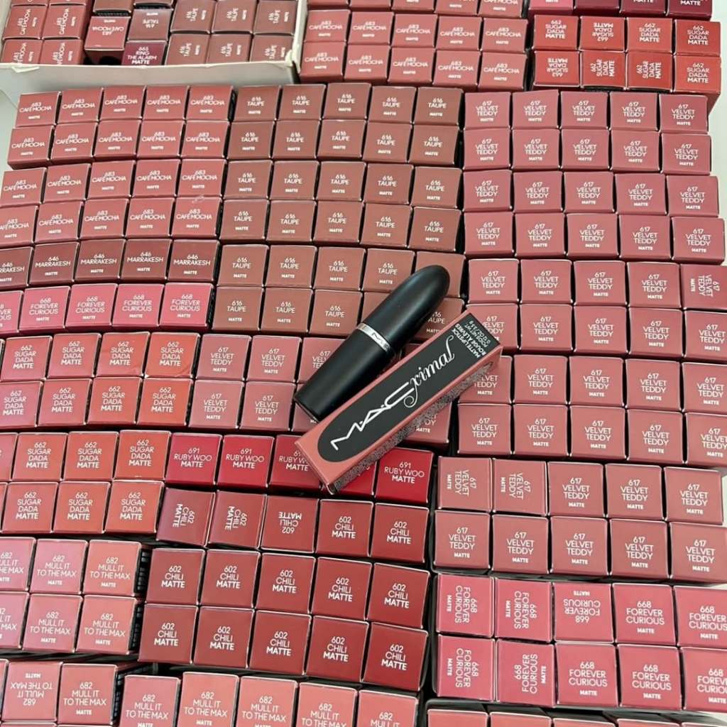 【Chính Hãng】Son Thỏi Lì 𝕄𝔸ℂ XIMATT 3.5g – Son Lì Mịn, Màu Đẹp, Full Box