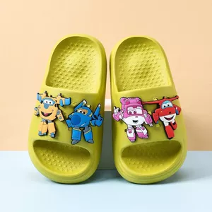 Siêu Cánh Anime Hàng Hóa Dép Trẻ Em Hoạt Hình Dép Mặc Nhà Chống Trơn Trượt Đế Mềm Quà Tặng Sinh Nhật
