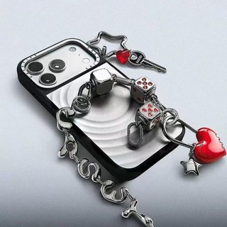 Dây chuyền kim loại ngọc trai hoa chất lượng cao Thích hợp cho IPhone Phụ kiện dây chuyền điện thoại di động đầy đủ