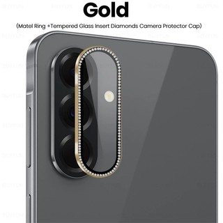 Dành Cho Samsung Galaxy A56/A36/A26 Kính Cường Lực Kim Loại Bảo Vệ Ống Kính Máy Ảnh Full Cover
