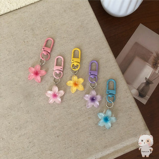【Chamvn】móc khóa chuyền điện thoại hoa nhỏ trong suốt dễ thương Ốp chuyền ốp lưng tai nghe Trang trí