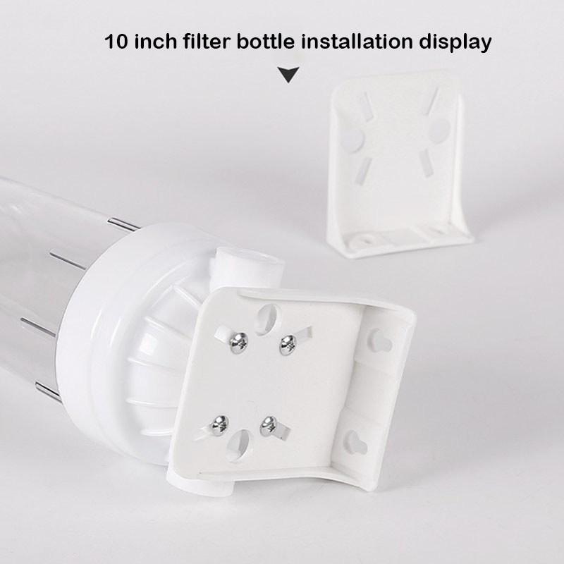 5 / 10 inch nhựa một giai đoạn máy lọc nước chai treo tấm lọc trước giá đỡ cố định máy lọc nước phụ kiện