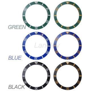 40mm Viền Gốm Cho Rolex Submariner Xanh Xanh Nước Ma Vòng Ốp Lưng Vòng Viền Cho Đồng Hồ Nam Phần Phụ Kiện Đồng Hồ Công Cụ Sửa Chữa