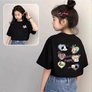 Áo thun nữ in hình graffiti hai mặt, thời trang, thoải mái và đa năng, thích hợp cho hoạt động ngoài trời.