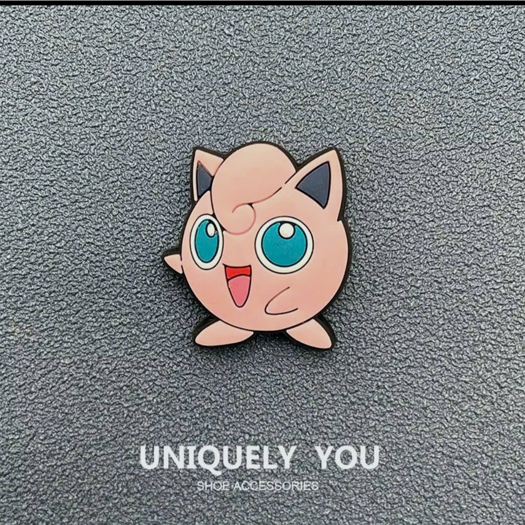 CHARM CHÍNH HÃNG: CHARM GẮN DÉP POKEMON - HÀNG CHẤT DÀY - CỨNG- NÚT GẮN XỊN