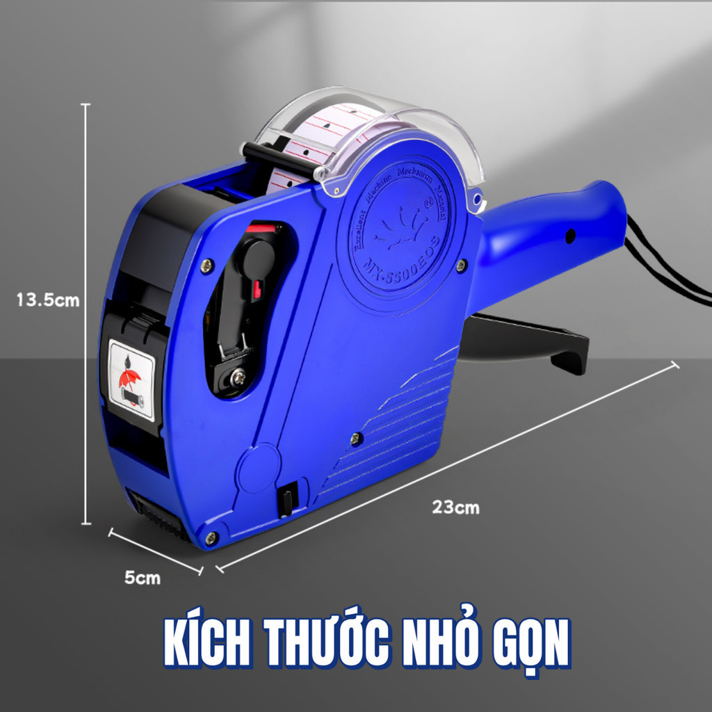 Máy bắn giá tiền đa năng cầm tay, thiết kế cao cấp - Công cụ in nhãn giá sắc nét, bền bỉ cho công việc kinh doanh