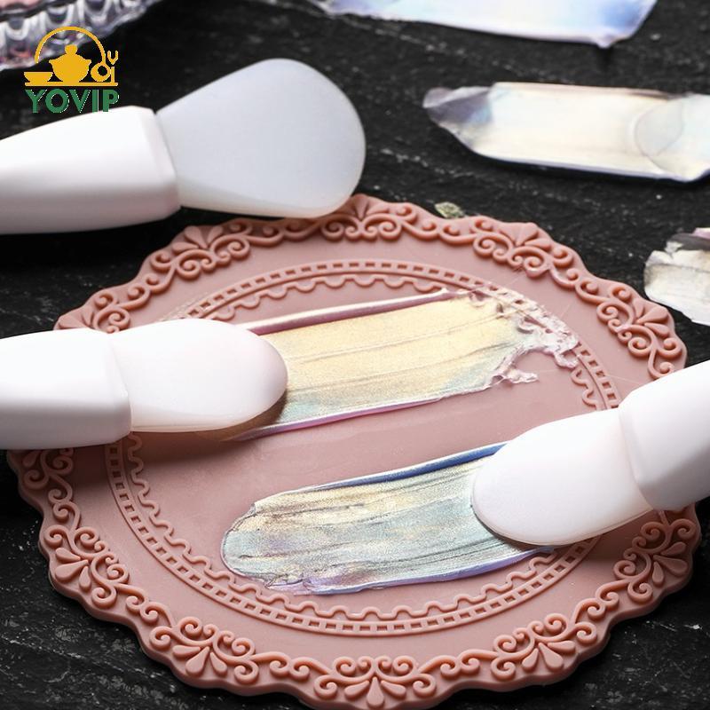 YOVIP Sáp Niêm Phong Silicon Sáp Sơn Mài Nhựa Dính Trộn Thìa Làm Sạch Bột Nhúng Niêm Phong Sáp Dụng Cụ Làm Rõ Ràng Tem VN