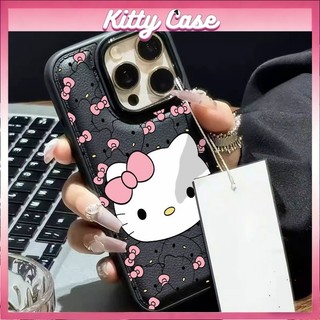 Ốp lưng iPhone 11/12/13/XR/14/15/16/17/7/XR Pro Max Plus cấu trúc khí nang họa tiết hình ảnh mèo hoạt hình quanh viền