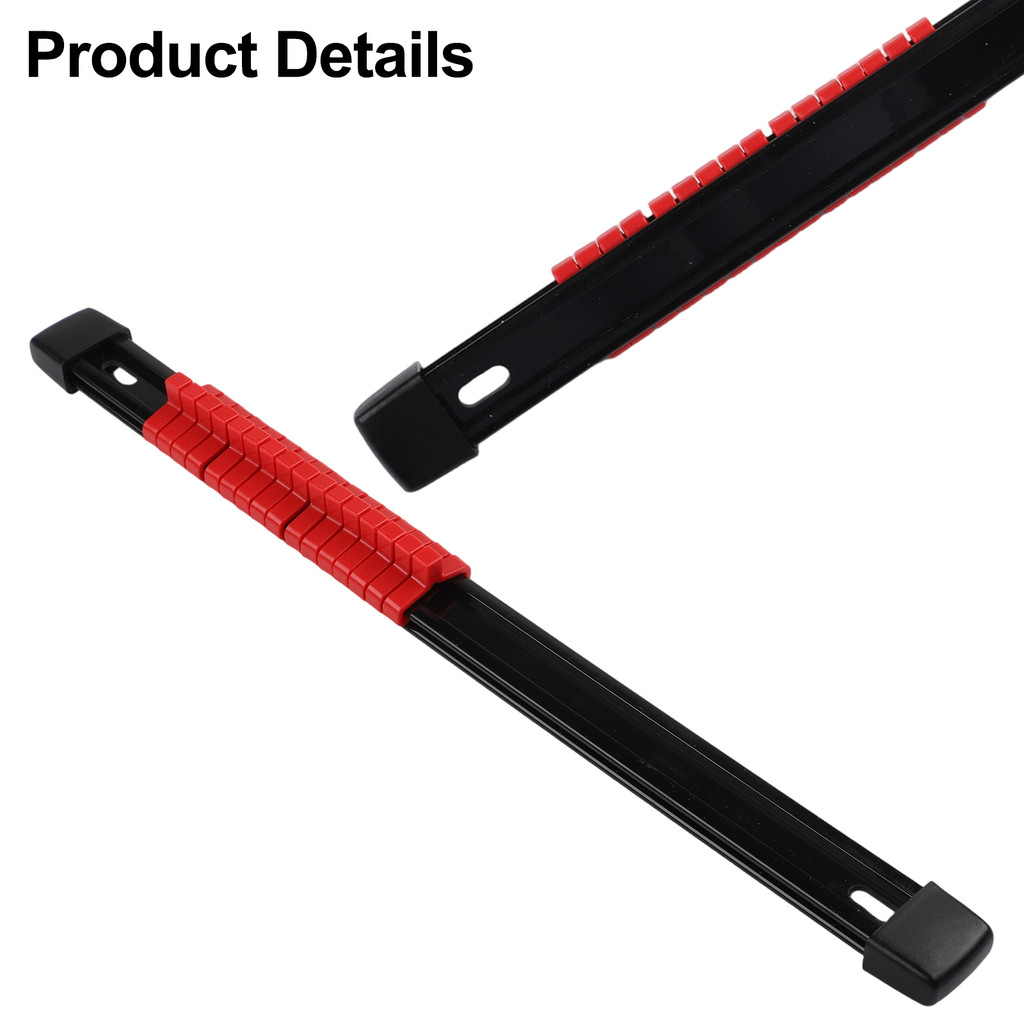 < Cosyh > 3 CÁI1 / 4 "3 / 8" 1 / 2 "Cờ Lê Treo Tường Sắp Xếp Giá Ổ Cắm Lưu Trữ Khay Đường Sắt