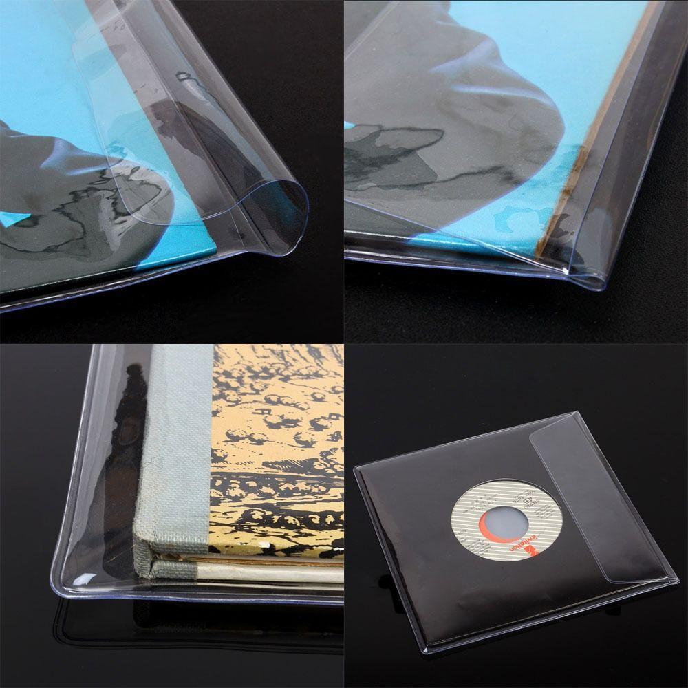 Vỏ ghi âm LP CHEESELY, Vỏ ghi âm Vinyl dày 7 / 10 / 12 inch, Túi lưu trữ hồ sơ có thể khóa lại hữu ích