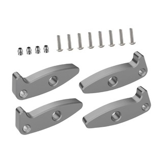 Exhila 7075 Bộ nâng cấp hệ thống treo nhôm Heavy Duty Rock Crawling Mod Thích hợp cho các mẫu SCX30 tỷ lệ 1 30