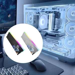 Bộ tản nhiệt bộ nhớ LED ARGB cho RAM máy tính để bàn DDR5 DDR4 DDR3 DDR2 có vây làm mát bằng kim loại và hoạt động im lặng