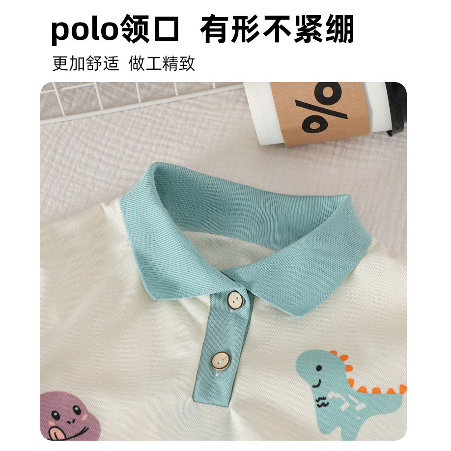 Bé Trai Mùa Hè Phong Cách Mới Áo Thun Tay Ngắn Phù Hợp Với Trẻ Em Áo Sơ Mi POLO Quần Short Thể Thao Thông Thường Quần Áo Trẻ Em Hợp Thời Trang 80-130 N5SK