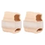 KIKIN 2 Chiếc Cáng Ngón Chân Silicon Tăng Cường Chân Ngón Chân Thu Miếng Đệm Cho Thể Thao