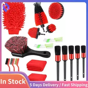 Bộ bàn chải dụng cụ điện Bộ bàn chải phụ kiện máy khoan điện 18 mảnh để đánh bóng gạch làm sạch lốp