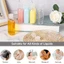 DAYBREAK 4 / 6 chiếc Đóng chai phụ du lịch, Hộp đựng dầu gội rỗng có thể đổ lại, Nắp lật di động Dung tích 100ml có nhãn & túi đựng Hộp đựng đa năng cho dầu xả