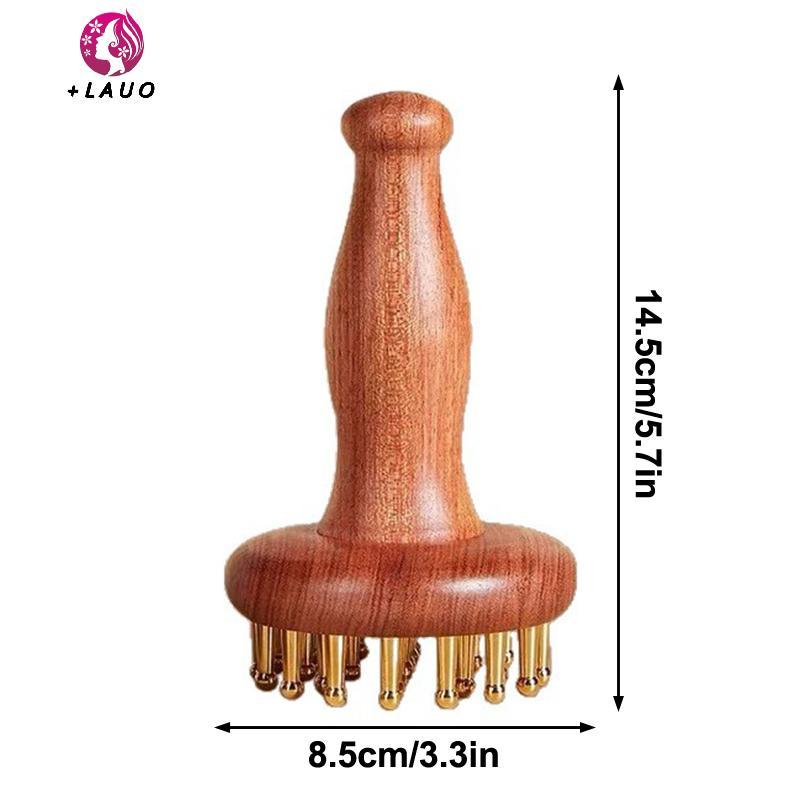 Springevenstar Đồng Thau Di Động Bằng Gỗ Gua Sha Dụng Cụ Massage Đầu Ne Chân Cơ Thể Kinh Tuyến Mát Xa Lympho Giảm Đau Mô Sâu Massage Springevenstar