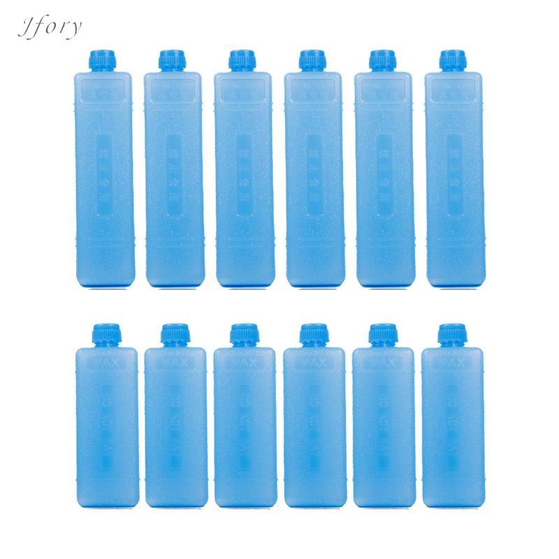 JFORY 6x Khối Đá Làm Mát Lâu, Đông Lạnh Giữ Nhiệt Lâu - Perfect cho Cắm Trại và Đi Biển
