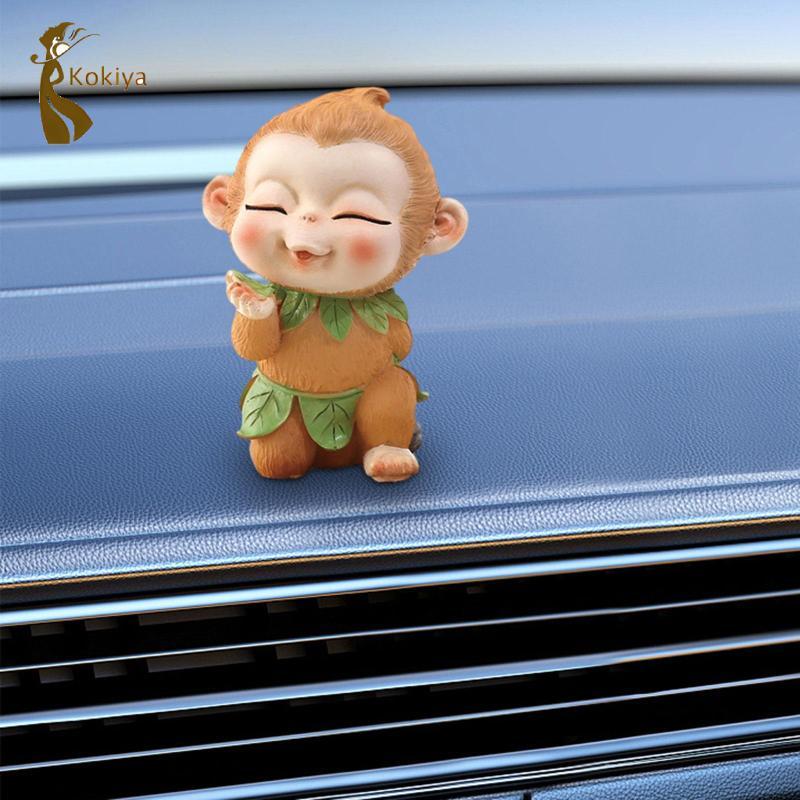 Tượng Khỉ Trang Trí Nhà Tân Gia Thu Nhỏ Nhựa Hình Tượng Tôn Ngộ Không Điêu Khắc Cho Ban Công Trong Nhà Sân Vườn Ngoài Trời Hiên Nhà Bãi Cỏ