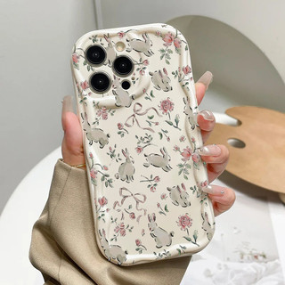 Ốp Điện Thoại Cho Xiaomi Redmi Note 15 14 13 12 Pro Plus 5G Note 15 Pro 4G Vỏ Nơ Dễ Thương Thỏ Hoa Lá TPU Silicone Camera Kem Bảo Vệ Vồng Cạnh Chống Sốc Hoạt Hình