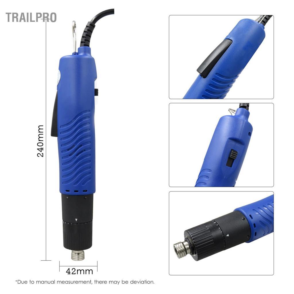 TrailPro Thuật Điện Cầm Tay Có Dây Tua Vít Có Thể Điều Chỉnh Xoắn 1/4-in Đường Kính Bit Công Cụ Sửa Chữa