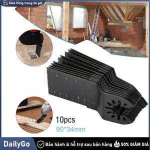 Bộ 10 dao rung gắn máy mài cắt cầm tay đa năng Lưỡi Cưa Cắt Rung Đa Năng，Bộ 10 Dao / 10 Lưỡi，Cắt chính xác, ít bavia