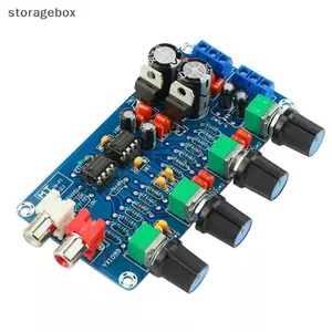 Bộ khuếch đại tiền khuếch đại âm thanh nổi NE5532 Bảng âm thanh 4 kênh Mô-đun khuếch đại đẹp