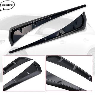 CLEARLINE 2 Chiếc Chắn Bùn Ô Tô Bên Lỗ Thông Hơi Trang Trí Đa Năng Lỗ Nạp Tương Thích Fender Miếng Dán