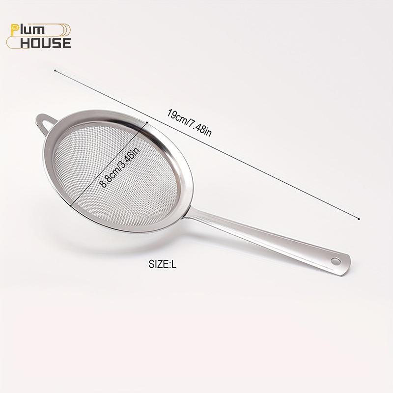 PlumHOUSE Mới Thép Không Gỉ Matcha Sifter Lưới Rất Mịn Chống Rỉ Trà Lọc Dễ Dàng Vệ Sinh Thực Phẩm Nhỏ Sifters Cho Nhà Bếp VN