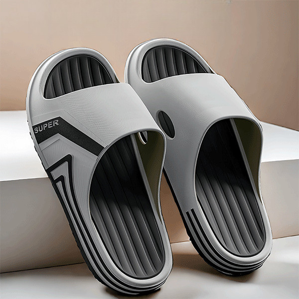 AQ3622 Unisex Trượt PVC Phong Cách Thể Thao Thông Thường Dép Mùa Hè
