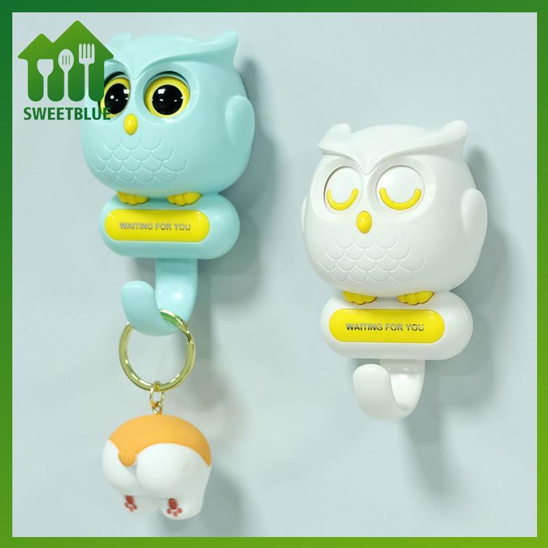 SWEET Thời Trang Hình Cú Móc Đa Năng Mũ Khăn Chìa Khóa Móc Treo Tường Lưu Trữ Ra Nhà Bếp Phòng Tắm Tổ Chức Móc Treo n