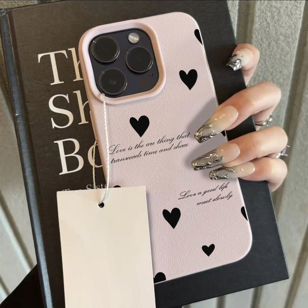Câu nói yêu thương phù hợp với 16 vỏ điện thoại iPhone 17 Air, hoa văn lựu,14/13/11 Pro