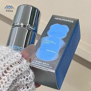 ELBBKG HERORANGE Matte Liquid Blush Water Light Cheek Cream Smooth Blush Big Sponge Brush Head Dễ dàng áp dụng Natural Rouge Makeup mới
