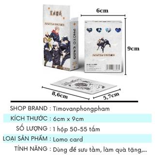 Hộp ảnh lomo HAIKYUU SHIN CONAN BLUE LOCK card anime manga tấm sưu tầm hologram