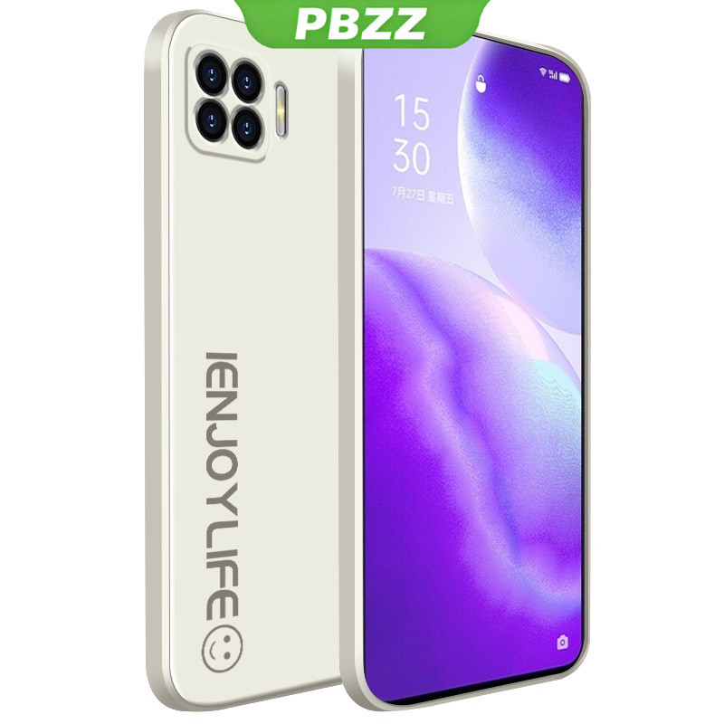 Ốp Điện Thoại Bằng Silicone Màu Trơn Cho OPPO a93 F17 PRO OPPO Reno 4F OPPO Reno4 F