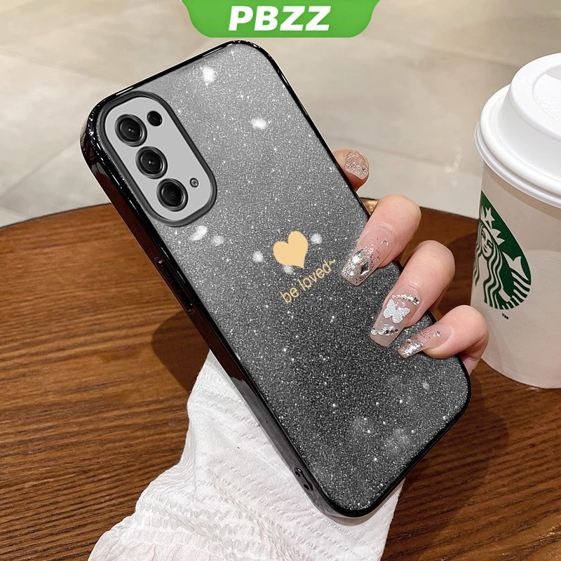 ốp lưng Ốp Điện Thoại Silicon Mềm Chống Sốc Lấp Lánh Cho oppo reno 5 5g oppo reno 4 4g reno5 5g sfax01 đẹp viền vuông cute