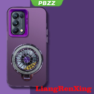 Ốp cho OPPO Reno 5 5G OPPO Reno 4 4G reno5 5G Ốp điện thoại Ốp cứng Ốp bảo vệ TPU Ốp chống sốc mịn thiết kế mới thẩm mỹ với giá đỡ cho nam Gyro Mount cytlzj01