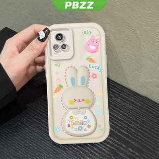 Ốp Lưng vivo v20 PRO v20se v23e v23 v21 v21e 5G Vỏ Điện Thoại Vỏ Mềm Silicon Chống Sốc Thiết Kế Mới Gương Thẩm Mỹ Thỏ Có Giá Đỡ JETZJ01