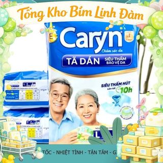 [MÃ LIVE/VIDEO] tã dán Caryn size L 3 miếng cho mẹ đi sinh và người ốm dùng tiện lợi