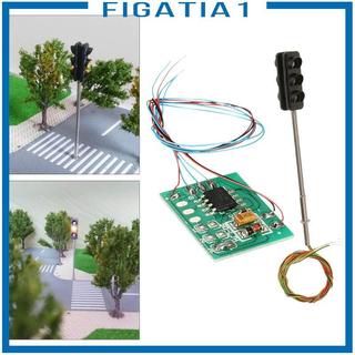 Mô hình đèn giao thông có bảng điều khiển Thiết kế thực tế Đèn LED cho DIY