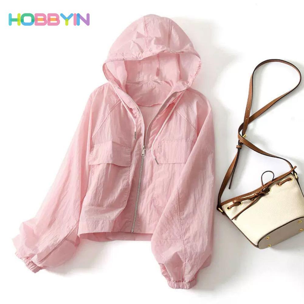 Quần áo chống nắng HOBBYIN - Áo khoác dài tay mùa hè, bảo vệ khỏi tia cực tím, thoáng mát và chống nước, phù hợp cho hoạt động ngoài trời