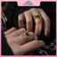 MYPANDA Nhẫn hình ếch xanh toad dễ thương, thiết kế thẩm mỹ cá nhân, điều chỉnh size phù hợp cho nữ - Trang sức dự tiệc.